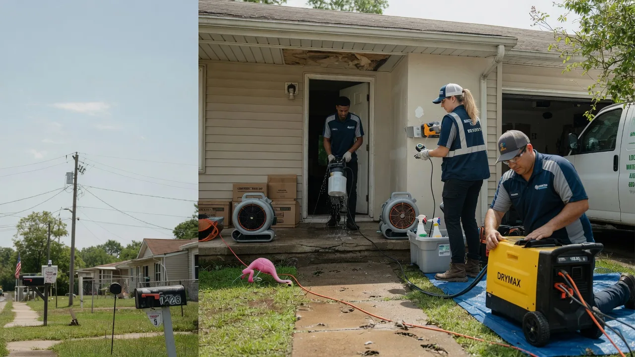 Storm Damage Water Removal in Spavinaw, OK near me